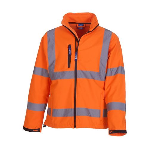 Veste Softshell De S?Curit? Hvk09 - Orange Fluo