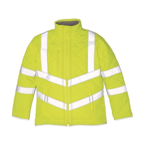 Veste Matelass?E S?Curit? Haute Visibilit? - Hvw706 - Jaune Fluo