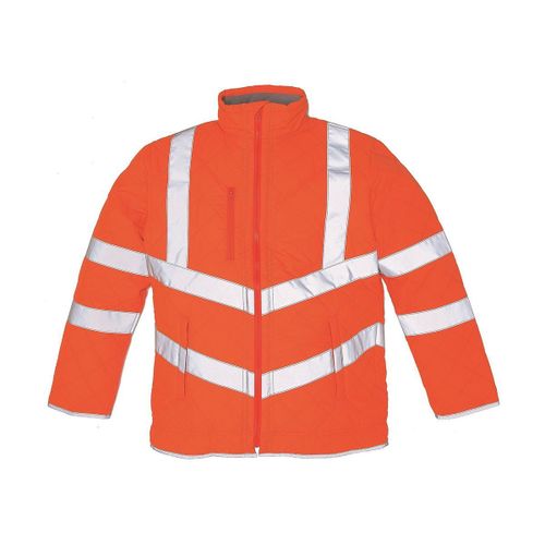 Veste Matelass?E S?Curit? Haute Visibilit? - Hvw706 - Orange Fluo