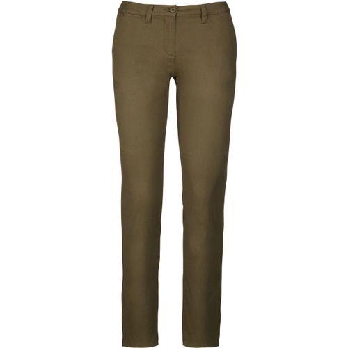 Pantalon Chino Pour Femme - K741 - Vert Khaki