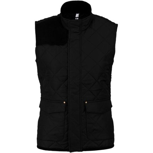 Bodywarmer Veste Sans Manches Matelass?E - K6125 - Noir - Femme