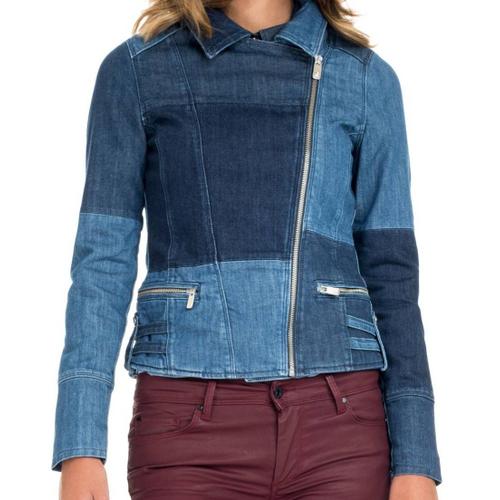 Veste / Blouson Salsa En Jean Avec Mix De Délavage T.Xl