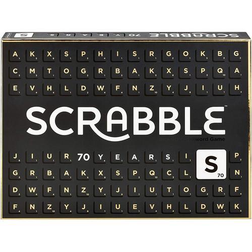 Mattel Jeux Gct19 Scrabble 70 Ans Anniversaire Edition