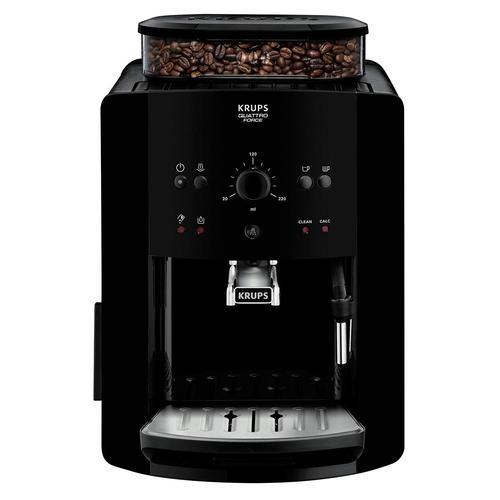 Krups ea8110 Machine Espresso 1.7L noir ¿ Cafetière (autonome, Machine à Espresso, 1,7 l, Broyeur Intégré, 1450 W, Noir)