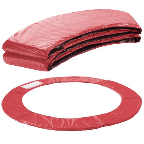 Arebos Coussin De Protection Pour Trampoline De Remplacement | Trampoline Couverture Rembourrage | Résistant Aux Intempéries Et Uv | Anti-Déchirure | Rouge 183 Cm