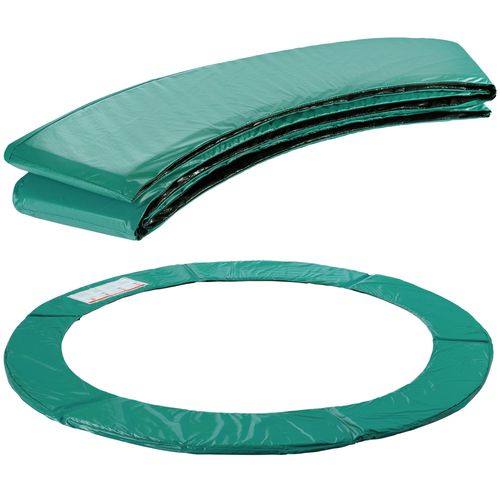 Arebos Coussin De Protection Pour Trampoline De Remplacement | Trampoline Couverture Rembourrage | Résistant Aux Intempéries Et Uv | Anti-Déchirure | Vert 244 Cm