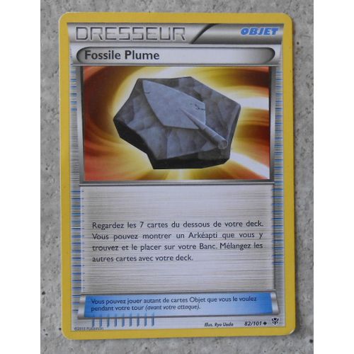 Carte Pokemon Explosion Plasma Fossile Plume 82/101 Fr