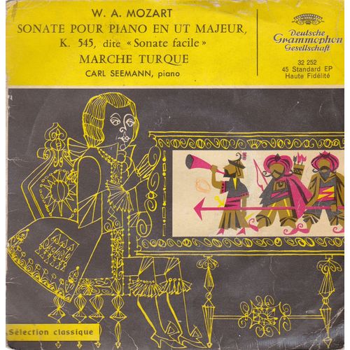 Sonate Pour Piano En Ut Majeur K.545 Dite Sonate Facile / Marche Turque