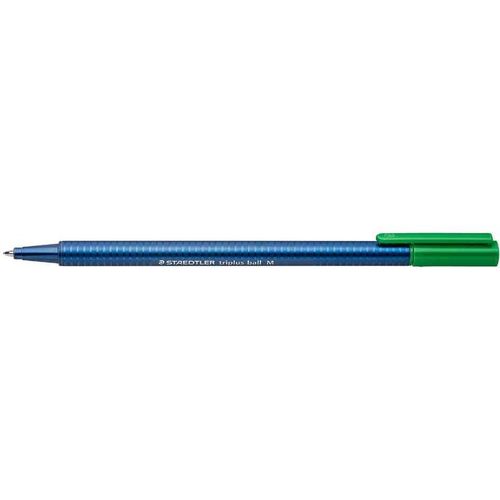 Staedtler Stylo Bille Triplus Ball 437 M Pte Moyenne Vert