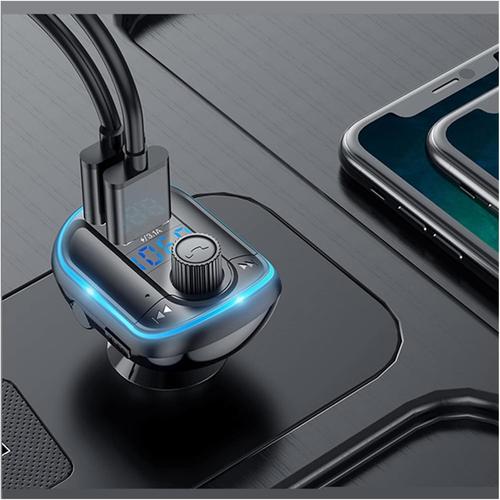 Linglong Auto Usb Kit Bluetooth Coche Mp3 Joueur Mains Libres Accessoires Carkit Manos Libres Bluetooth Transmisse Fm Esteros Para Auto