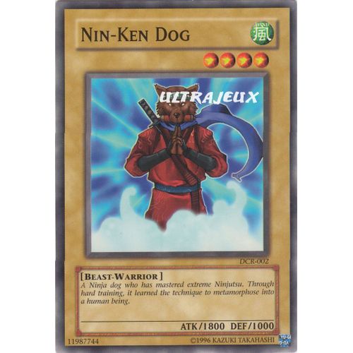 Yu-Gi-Oh! - Dcr-002 - Nin-Ken Dog - Commune