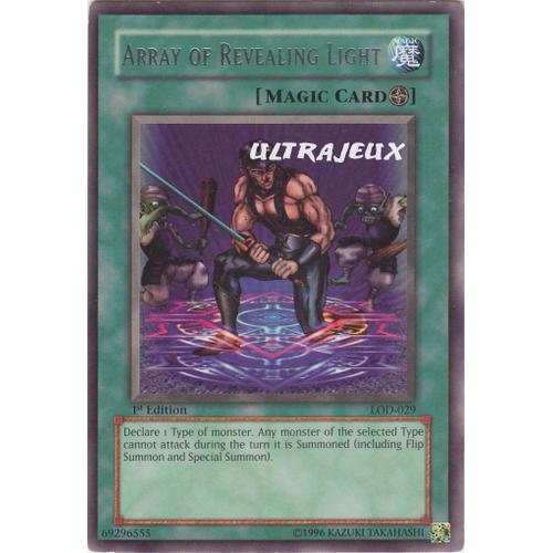 Yu-Gi-Oh! - Lod-029 - Array Of Revealing Light - Rare