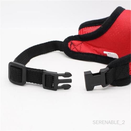 Serenable 5xmesh Tissu Chien Gilet Harnais Chiot Laisse Collier D'entraînement Rouge-S