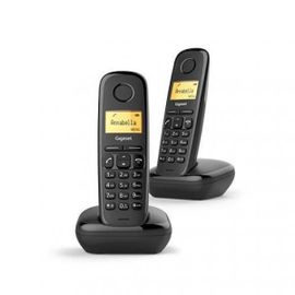 Téléphone Sans Fil Gigaset A270 Duo Noir