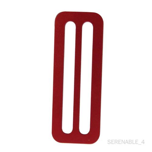 Serenable 4 Supports De Ceinture De Poids Pour Plongée Sous-Marine, Pour Sangles Standard De 5cm, Rouge