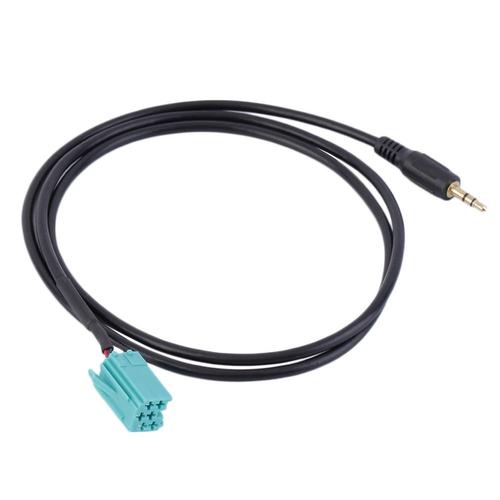 CNYO® Nouveau Arrivé 3.5mm Jack Aux Entrée Adaptateur Audio Câble Pour Renault Clio Megane 2005-2012