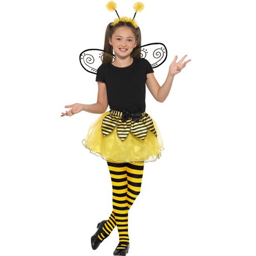 Kit Abeille: Tutu, Ailes Et Diadème (Taille 9-12a)