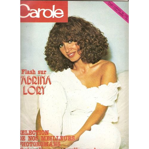 Magazine Roman Photo Sabrina Lory Couv + 2 Pages / Giacomo Casanova 16 Pages / Poster Central Paul Mauriat 129