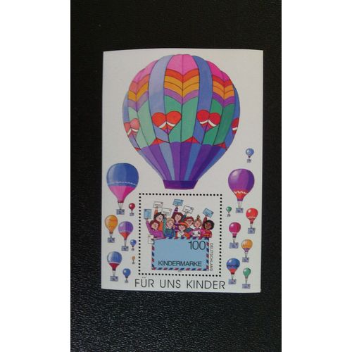 Timbre Allemagne Rfa Yt Bf 39 Pour Nous Les Enfants 1997