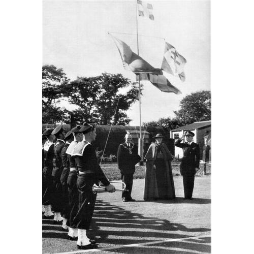 Ww2 - Cardinal Hinsley, Amiral Aybonneau Au Camp Bir Hakeim De Portsmouth Le 27/09/1942