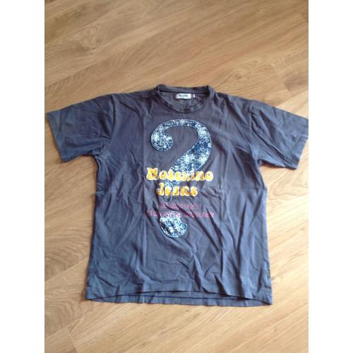 T-Shirt Moschino Coton Xl Bleu