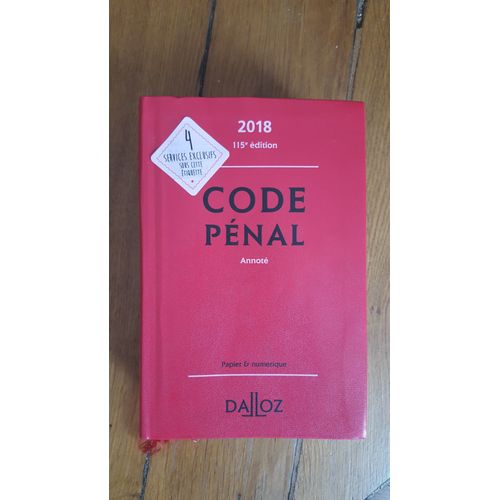 Code Pénal 2018