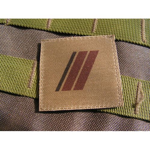 Galon - Caporal - Grade Kaki Od France Fourreaux Scratch Brigadier
