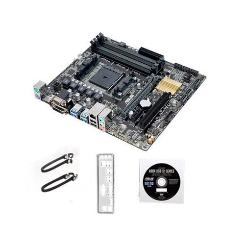 Carte mère de bureau A88XM-A ASUS A88X FM2 / FM2 + 64GB USB3.1 DDR3 AMD *NOIR