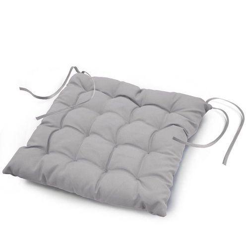 Galette De Chaise Matelassée "Essentiel" 40x40cm Gris