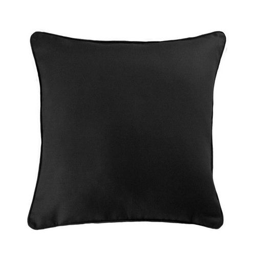Housse De Coussin "Panama" 40x40cm Noir