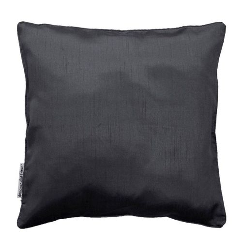 Housse De Coussin "Shana" 40x40cm Gris Anthracite