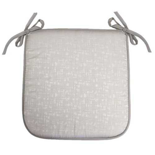 Galette De Chaise "Adamo" 40x40cm Gris
