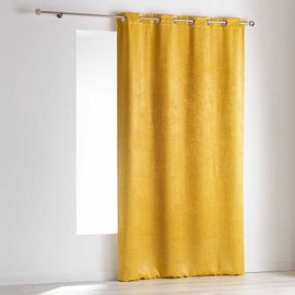 Rideau Occultant "Opacia" 140x240cm Jaune