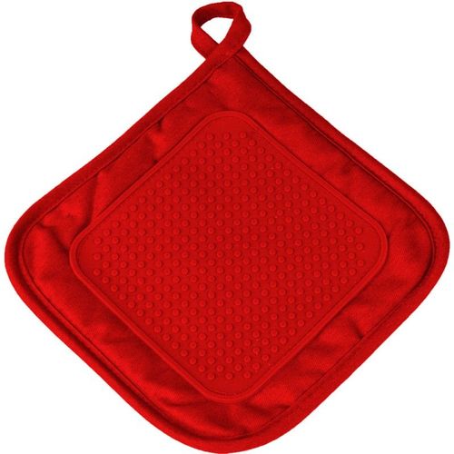 Manique De Cuisine En Silicone "Cuistot" 19cm Rouge
