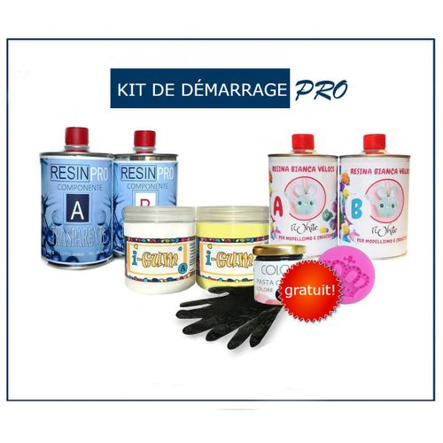 Kit de démarrage avec Caoutchouc en pâte