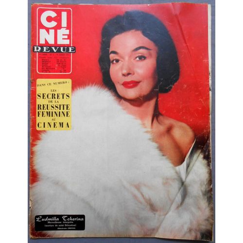 Cine Revue N° 3 : Fernandel.Gary Cooper.Ludmilla Tcherina.Michelr Morgan