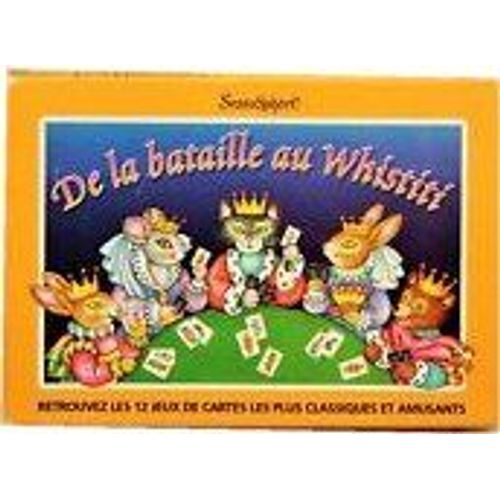 De La Bataille Eu Whistiti 2 Jeux De 54 Cartes Par 4 Familles D'animaux