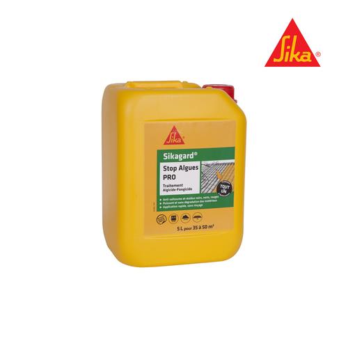 Traitement algicide et fongicide SIKA Sikagard Stop Algues PRO - 5L