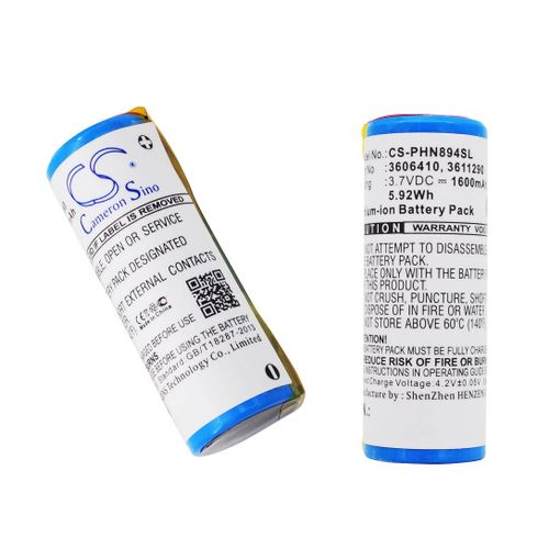Batterie Li-ion 3,7v 1600mAh / 5.92Wh type 15038, 3606410, 3611290 pour Philips Norelco 8892XL, Norelco 8894XL, Norelco 8895XL, Norelco 9160XL, Norelco 9170XL, Norelco 9170XL40, Norelco HQ9160, Norelc