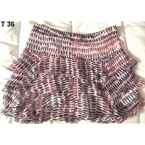 Petite Jupe Fluide Camaieu T 36 38