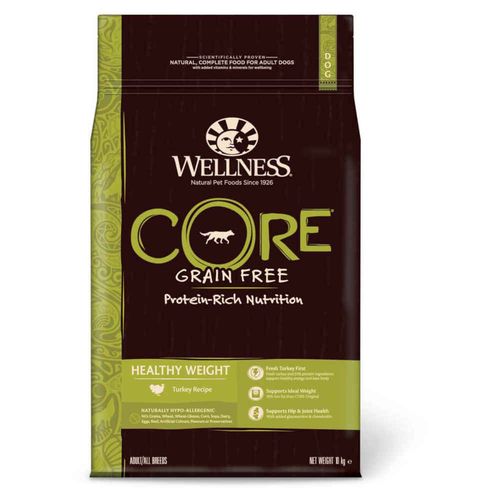 Croquettes Light À La Dinde Pour Chien - Wellness Core - 10kg