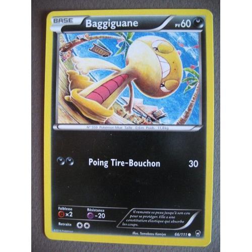 Carte Pokemon - Baggiguane - 66/111 - Poings Furieux - 2014 - Sco