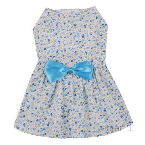 Yotijar 3 Pet Dress Dogs Puppy Skirt Floral Vêtements Party Outfit