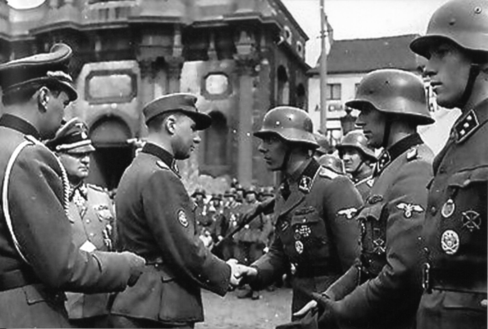 Ww2 - Soldats De La Légion Wallonie En 1944