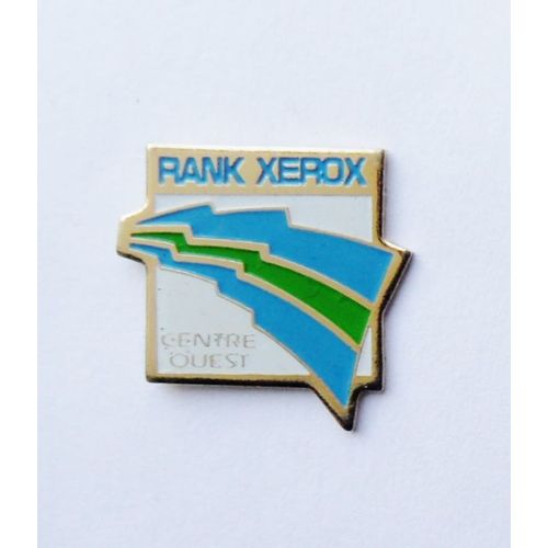Pin's Carte De Bretagne Rank Xeros Centre Ouest