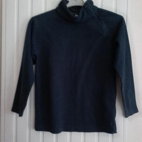 Pull Tex Maille Polaire 12 Ans Bleu