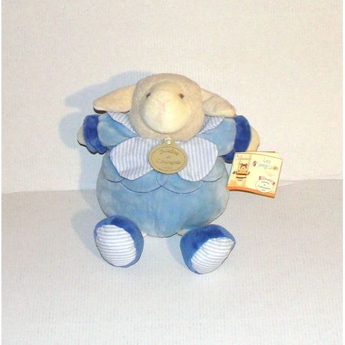 Doudou Gaston Le Mouton Les Z'amigolos Peluche Animal D&c