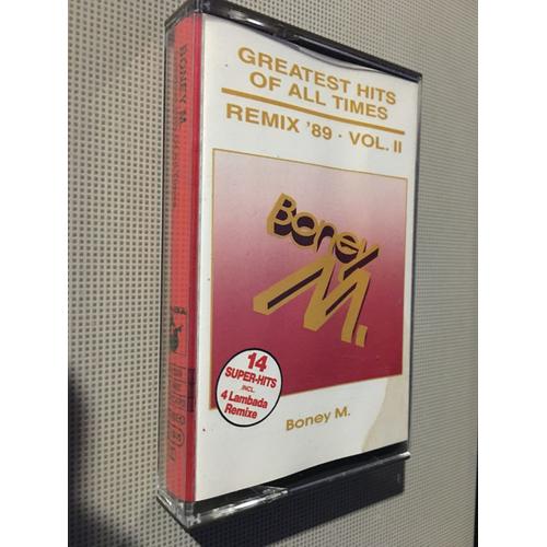 Greatest Hits Of All Times Remix 89 - Vol 2 Boney M Cassette Audio