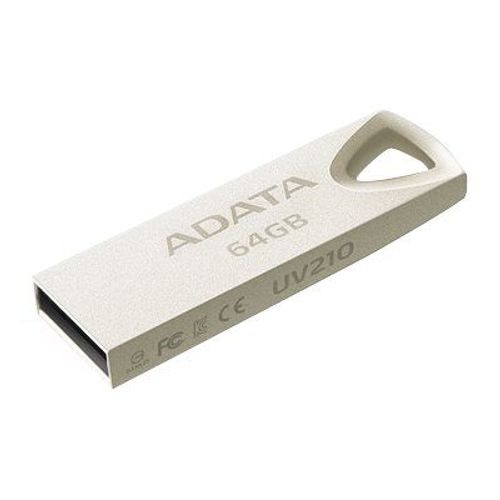 ADATA UV210 - Clé USB - 64 Go - USB 2.0 - doré(e)