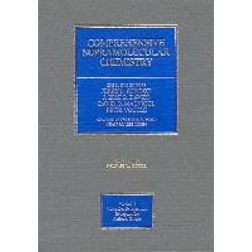 Comprehensive Supramolecular Chemistry